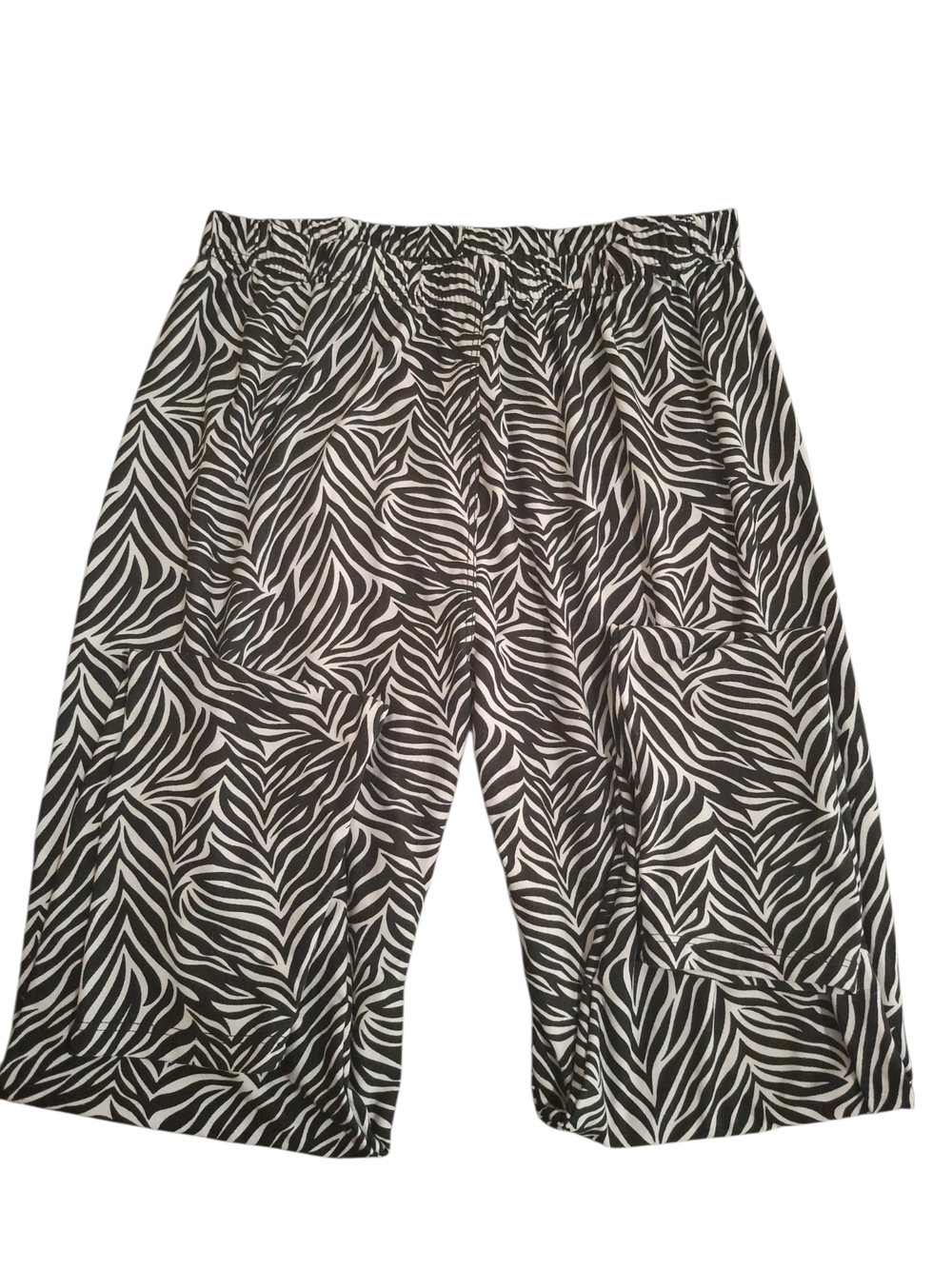 Lildy Black and White Zebra Print Leggings